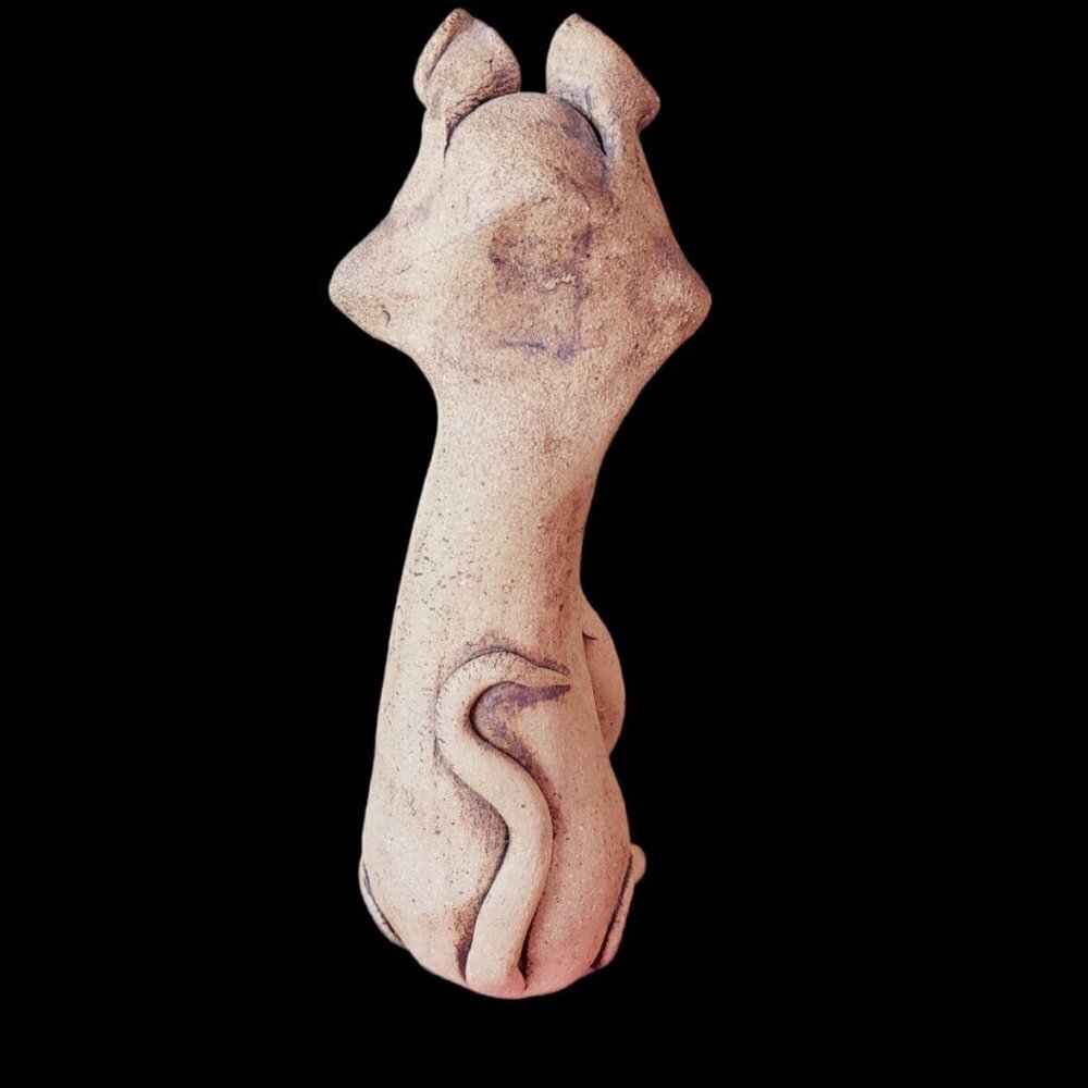 Clay Art Cat New Zeland 4" tall - Picture 3 of 7